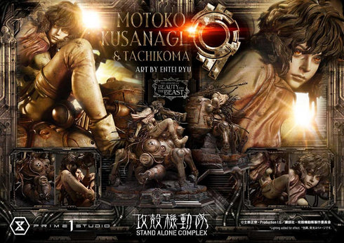 "Ghost in the Shell: Stand Alone Complex" The Legend of Beauty and the Beast: Motoko Kusanagi & Tachikoma Art by Entei Ryu