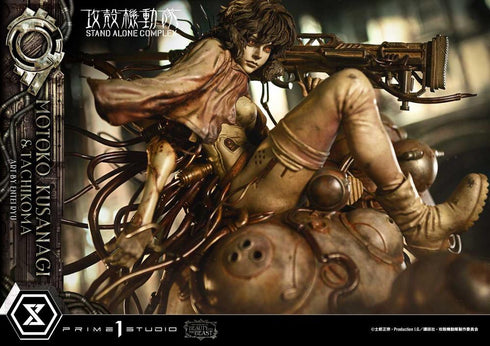 "Ghost in the Shell: Stand Alone Complex" The Legend of Beauty and the Beast: Motoko Kusanagi & Tachikoma Art by Entei Ryu