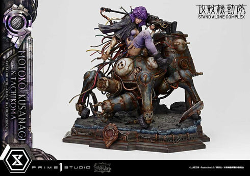 "Ghost in the Shell: Stand Alone Complex" The Legend of Beauty and the Beast: Motoko Kusanagi & Tachikoma Art by Entei Ryu Character Color Ver.