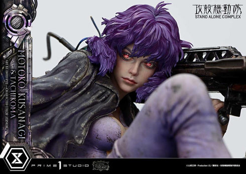 "Ghost in the Shell: Stand Alone Complex" The Legend of Beauty and the Beast: Motoko Kusanagi & Tachikoma Art by Entei Ryu Character Color Ver.