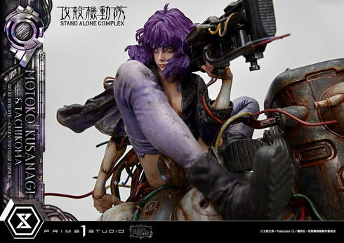 "Ghost in the Shell: Stand Alone Complex" The Legend of Beauty and the Beast: Motoko Kusanagi & Tachikoma Art by Entei Ryu Character Color Ver.