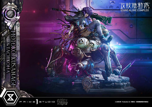"Ghost in the Shell: Stand Alone Complex" The Legend of Beauty and the Beast: Motoko Kusanagi & Tachikoma Art by Entei Ryu Character Color Ver.