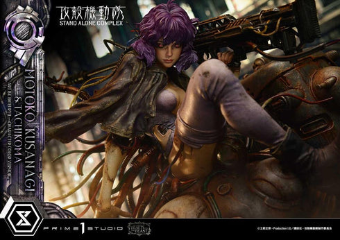 "Ghost in the Shell: Stand Alone Complex" The Legend of Beauty and the Beast: Motoko Kusanagi & Tachikoma Art by Entei Ryu Character Color Ver.