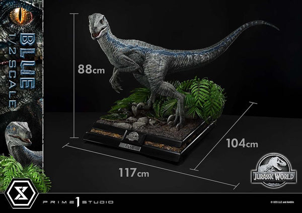 『ジュラシック・ワールド/炎の王国』レガシーミュージアムコレクション ブルー 1/2スケール