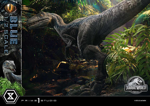 『ジュラシック・ワールド/炎の王国』レガシーミュージアムコレクション ブルー 1/2スケール