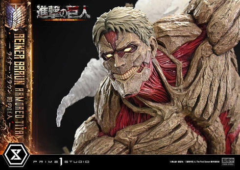 《進擊的巨人》終極場景模型大師系列 萊納·布朗 鎧之巨人