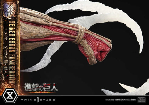《進擊的巨人》終極場景模型大師系列 萊納·布朗 鎧之巨人