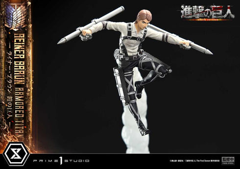 《進擊的巨人》終極場景模型大師系列 萊納·布朗 鎧之巨人