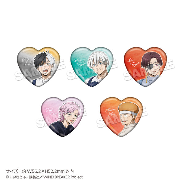 『WIND BREAKER』トレーディングハート缶バッジ 22Curry2024【BOX】