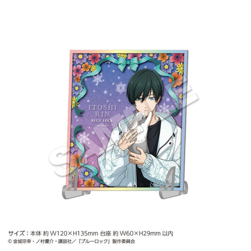 『ブルーロック』アクリルラメアート Rabbit 糸師凛