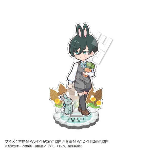 『ブルーロック』アクリルスタンドmini Rabbit 糸師凛