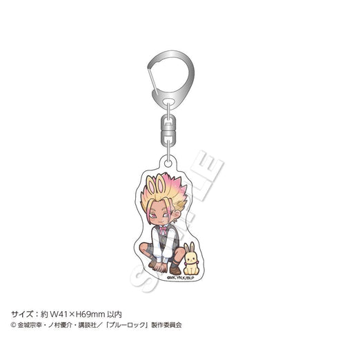 『ブルーロック』アクリルキーホルダーmini Rabbit 士道龍聖