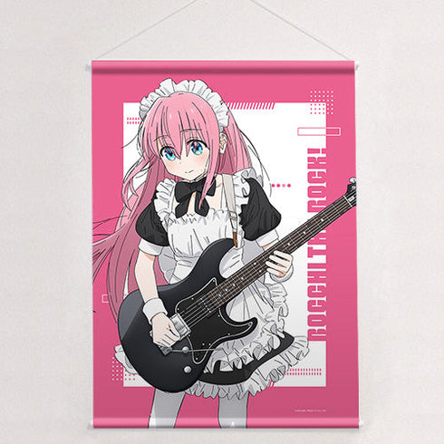 『ぼっち・ざ・ろっく!』描き下ろしB2タペストリー(後藤ひとり/メイド服)Wスエード【202408再販】