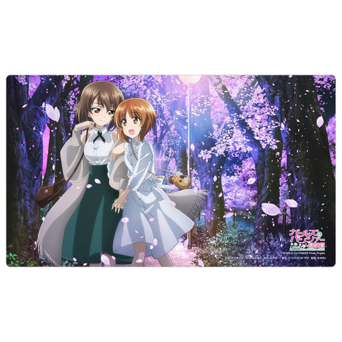 『ガールズ&パンツァー 最終章』描き下ろしラバーマット(西住みほ&西住まほ/桜)【202610再販】