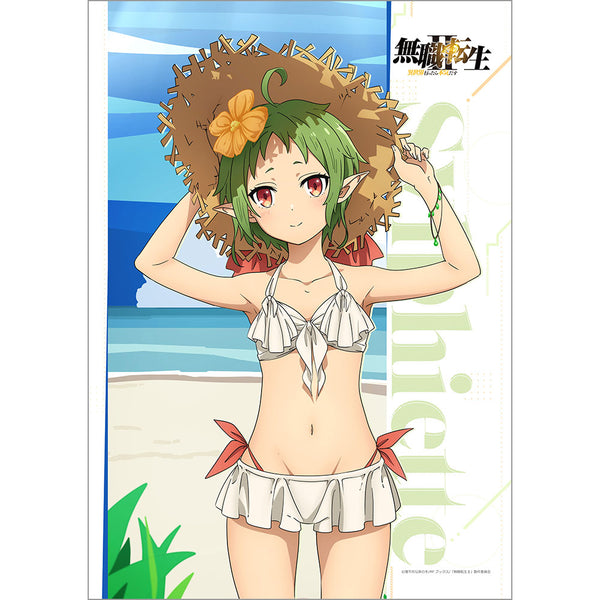『無職転生II ~異世界行ったら本気だす~』描き下ろしB2タペストリー(シルフィエット/水着)Wスエード【202608再販】