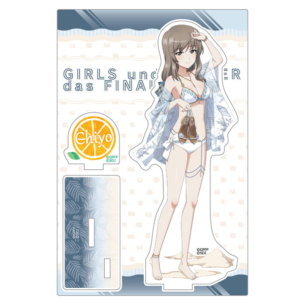 『ガールズ&パンツァー 戦車道大作戦!』アクリルスタンド(島田千代/水着2023)