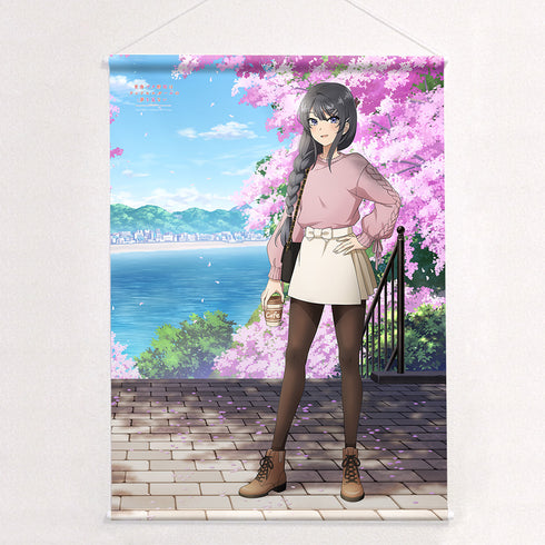 《青春豬男不會做書包女孩的夢》全新繪製B1掛毯(櫻島麻衣/櫻)雙面麂皮【202610再版】