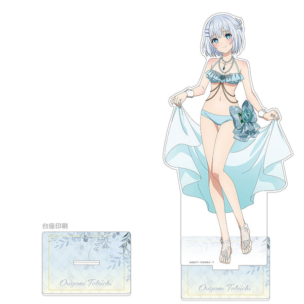 Date A Live V" newly drawn oversized acrylic stand (Tobiichi Origami / Swimsuit Dress)