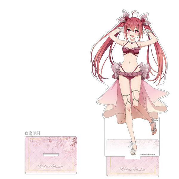 Date A Live V" newly drawn oversized acrylic stand (Kotori Gokawa / swimsuit dress)