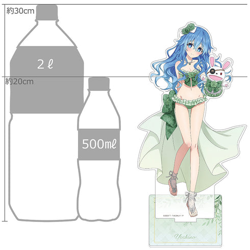 Date A Live V" newly drawn oversized acrylic stand (Yotsukino / swimsuit dress)