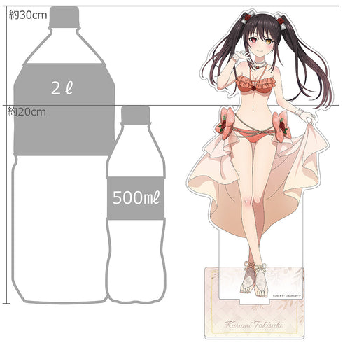 Date A Live V" oversized acrylic stand (Kyozo Tokizaki / swimsuit dress)