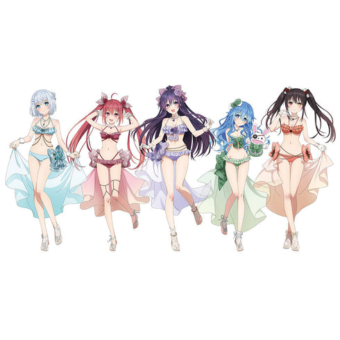 『デート・ア・ライブV』描き下ろしキャラファイングラフ(集合)A4