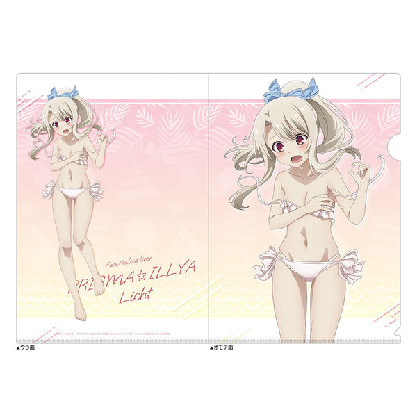 『Fate/kaleid liner プリズマ☆イリヤ Licht 名前の無い少女』描き下ろしクリアファイル(イリヤ/水着)
