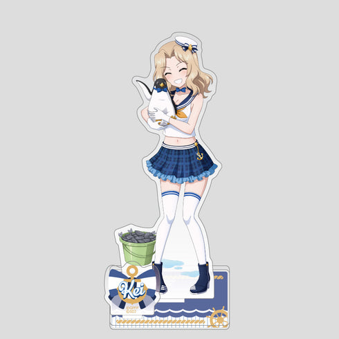 『ガールズ&パンツァー 戦車道大作戦!』アクリルスタンド(ケイ/マリンフェス)