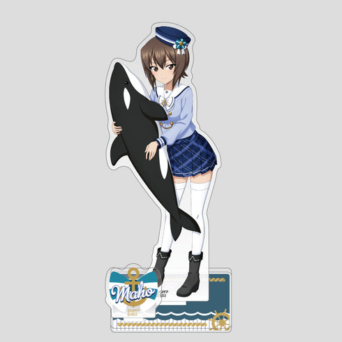 『ガールズ&パンツァー 戦車道大作戦!』アクリルスタンド(西住まほ/マリンフェス)