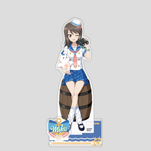 『ガールズ&パンツァー 戦車道大作戦!』アクリルスタンド(ミカ/マリンフェス)