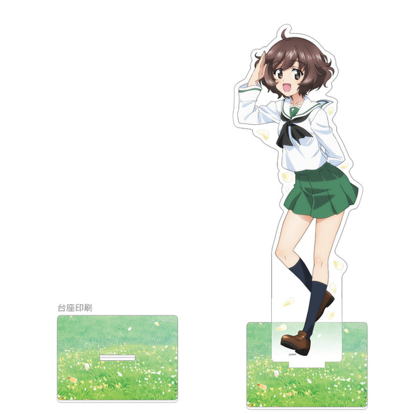 『ガールズ&パンツァー 最終章』描き下ろし特大アクリルスタンド(秋山優花里/制服)【202610再販】
