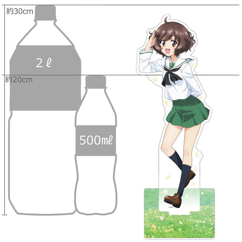 《少女与战车 最终章》全新绘制特大亚克力立牌(秋山优花里/制服)【202610再版】