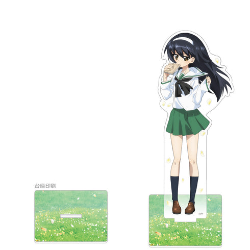 《少女与战车 最终章》全新绘制特大亚克力立牌(冷泉麻子/制服)【202610再版】