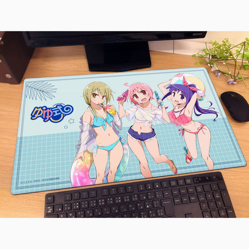 『ゆゆ式』描き下ろしラバーマット 水着