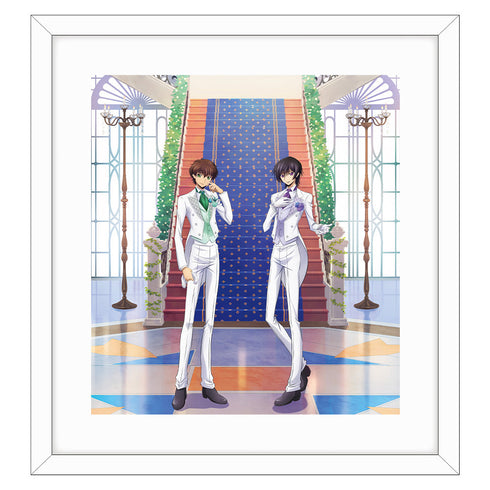 『コードギアス 反逆のルルーシュ』描き下ろし複製原画(ルルーシュ&スザク/タキシード)
