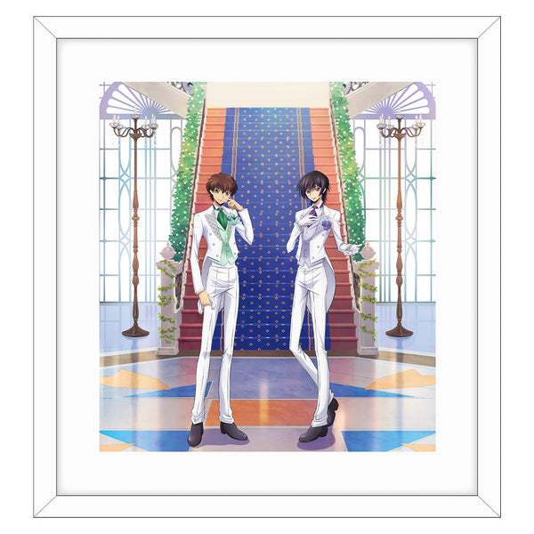 『コードギアス 反逆のルルーシュ』描き下ろし複製原画(ルルーシュ&スザク/タキシード)