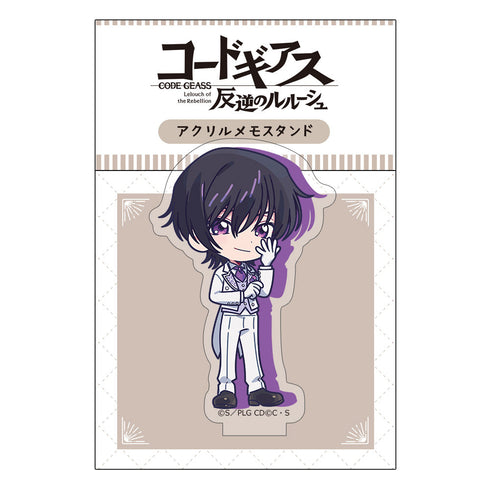 『コードギアス 反逆のルルーシュ』アクリルメモスタンド(ルルーシュ/タキシード)
