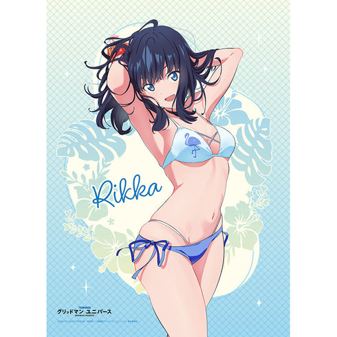 『グリッドマンユニバース』描き下ろしB2タペストリー(宝多六花/水着)Wスエード【202601再版】