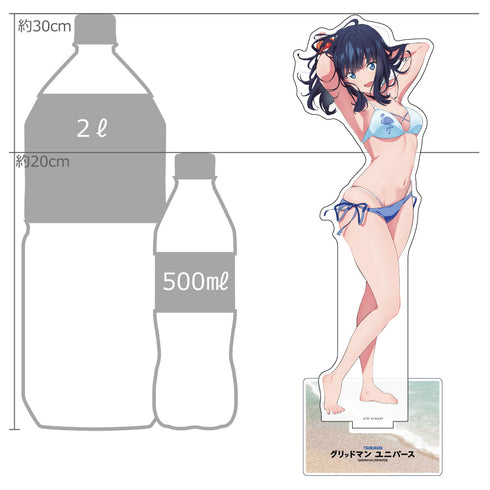 『グリッドマンユニバース』描き下ろし特大アクリルスタンド 宝多六花/水着