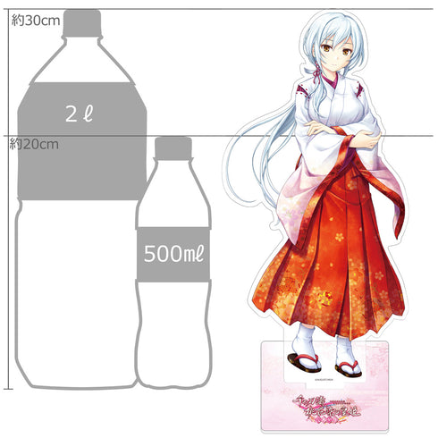 《千刃涛,桃花染的皇姬》特大亚克力立牌(八岐雪花)【202610再版】