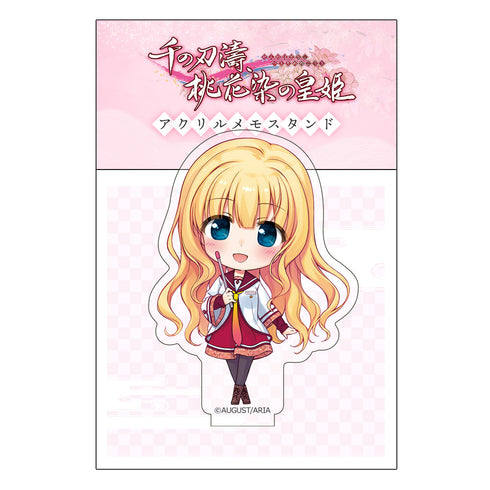 『千の刃濤、桃花染の皇姫』アクリルメモスタンド エルザ・ヴァレンタイン