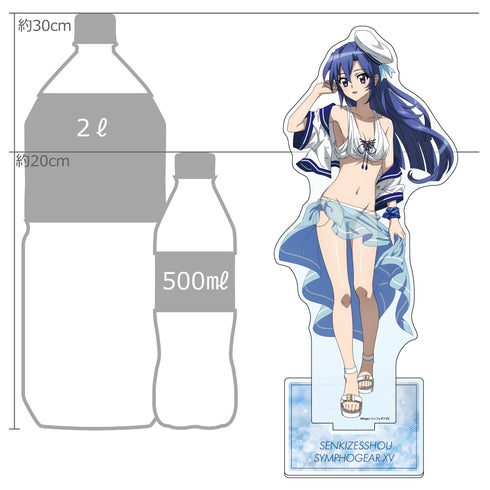 『戦姫絶唱シンフォギアXV』描き下ろし特大アクリルスタンド(翼/マリンセーラー水着)【202606再販】