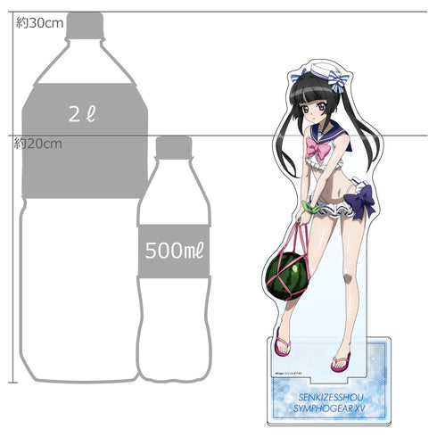 『戦姫絶唱シンフォギアXV』描き下ろし特大アクリルスタンド(調/マリンセーラー水着)【202606再販】