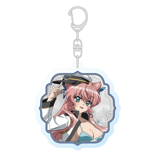 『戦姫絶唱シンフォギアXV』描き下ろしアクリルキーホルダー(マリア/マリンセーラー水着)