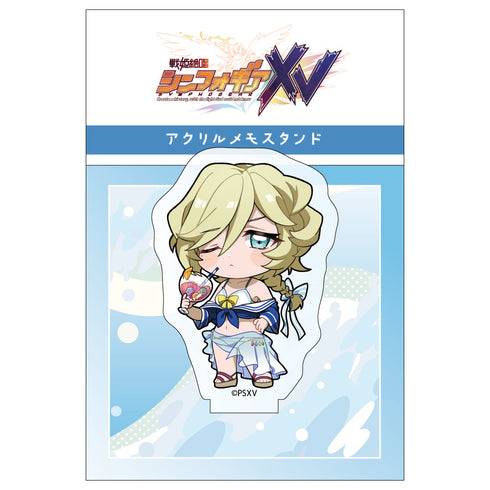 『戦姫絶唱シンフォギアXV』アクリルメモスタンド(キャロル/マリンセーラー水着)
