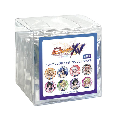 『戦姫絶唱シンフォギアXV』描き下ろしトレーディング缶バッジ(マリンセーラー水着)【BOX】