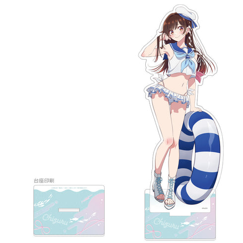 『彼女、お借りします』描き下ろし特大アクリルスタンド (水原千鶴/マリンセーラー水着)【202509再販】