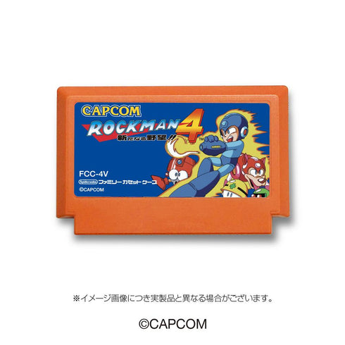 『ロックマン4』ファミリーカセットケース