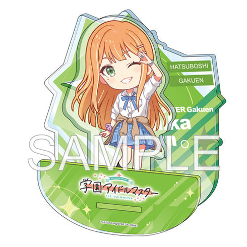 『学園アイドルマスター』揺れているアクリル ちびキャラ 紫雲清夏Ver.