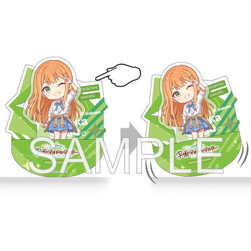 『学園アイドルマスター』揺れているアクリル ちびキャラ 紫雲清夏Ver.
